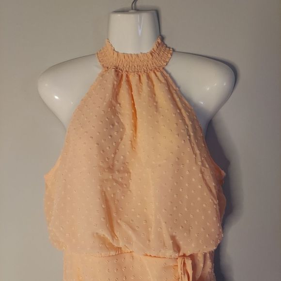 Halter Ruffled Mini Dress - Picture 13 of 13